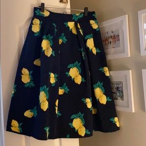 Eva Mendes for New York & Company Lemon Midi Skirt
